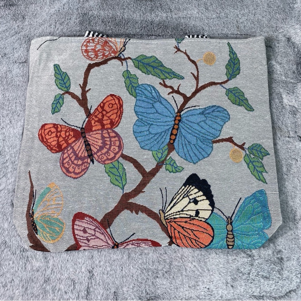 Colorful Butterfly Tote Bag